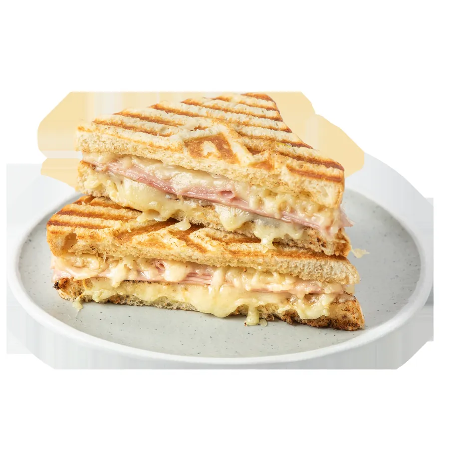 Tostado de jamón y queso