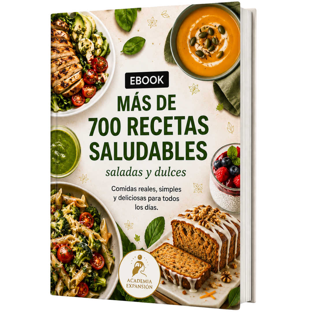Tapa del ebook Comé Rico Sin Culpa, más de 700 recetas